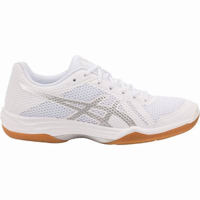 Asics Gel-Tactic 2 - Naisten Kävelykengät - Valkoinen/Hopea